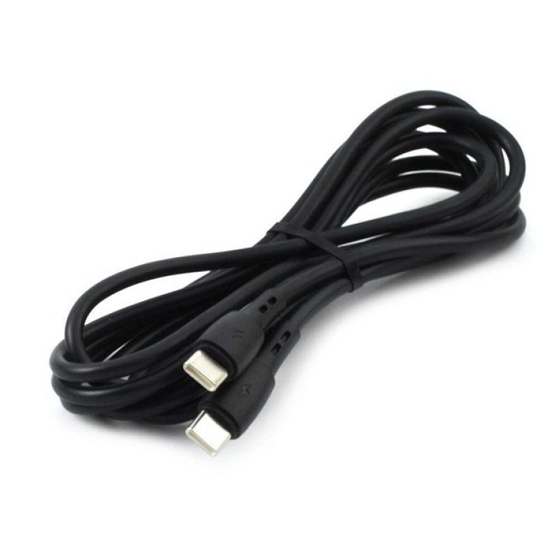 Moxom MX-CB135 PD 60W Καλώδιο φόρτισης από USB-C σε USB-C 2m - Χρώμα: Μαύρο