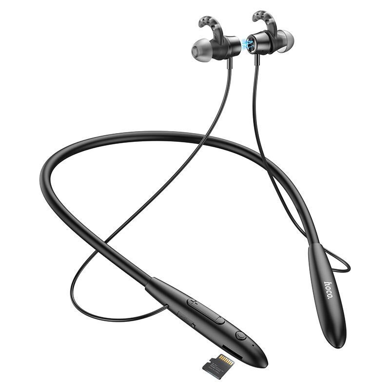 Hoco ES61 Manner In-ear Bluetooth Handsfree Ακουστικά με Αντοχή στον Ιδρώτα - Μαύρα