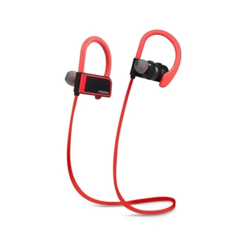 Bluetooth Fineblue FA-80 Μαγνητικά Αδιάβροχα Ακουστικά Ear-Hook Earphones Wireless Sports Headset - Κοκίνο