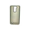 Θήκη Πλάτης Bumper Metalic Look για LG (K350N) K8 - Χρώμα: Μαύρο