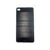 Θήκη Πλάτης Bumper Metalic Look για Huawei P8 - Χρώμα: Μαύρο