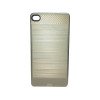 Θήκη Πλάτης Bumper Metalic Look για Huawei P8 - Χρώμα: Μαύρο