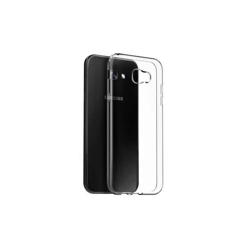 Θήκη Πάτης Σιλικόνης για Samsung A320F Galaxy A3 2017 - Χρώμα: Διάφανο