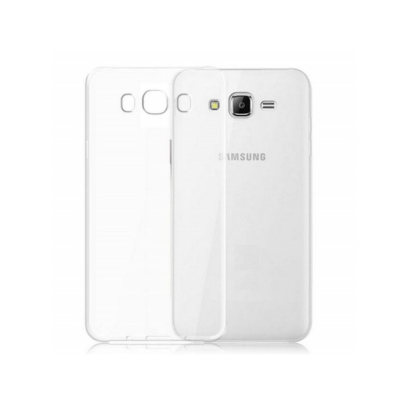 Θήκη Πλάτης Σιλικόνης για Samsung J720F Galaxy J7 Duo - Χρώμα: Διάφανο