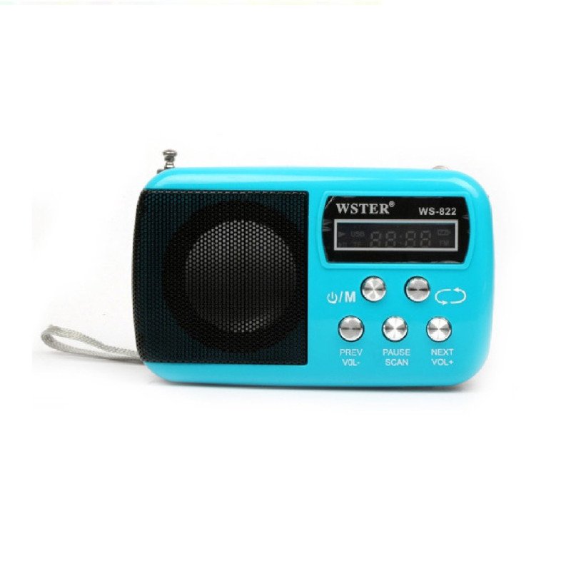 ΟΕΜ - Φορητό ηχείο με ραδιόφωνο - Mini Digital Speaker System WS-822