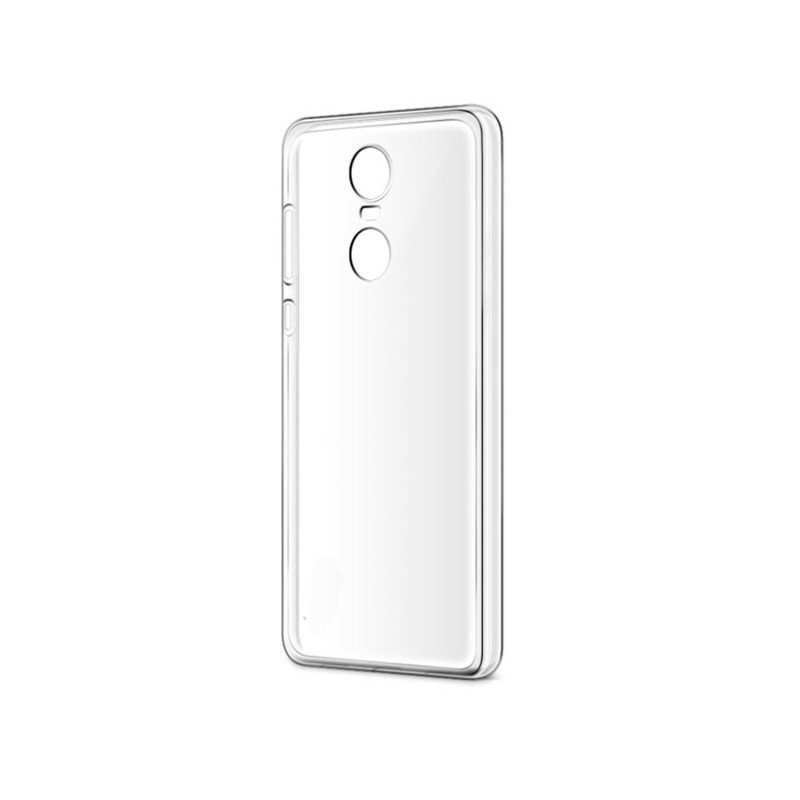 Θήκη Πλάτης Σιλικόνης για Xiaomi Redmi Note 4/Note 4X - Χρώμα: Διάφανο