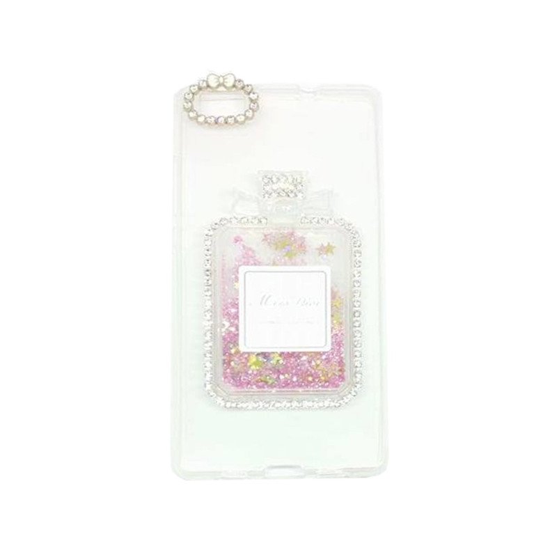 Θήκη Πλάτης Σιλικόνης Perfume Bottle Liquid για Huawei P8 Lite