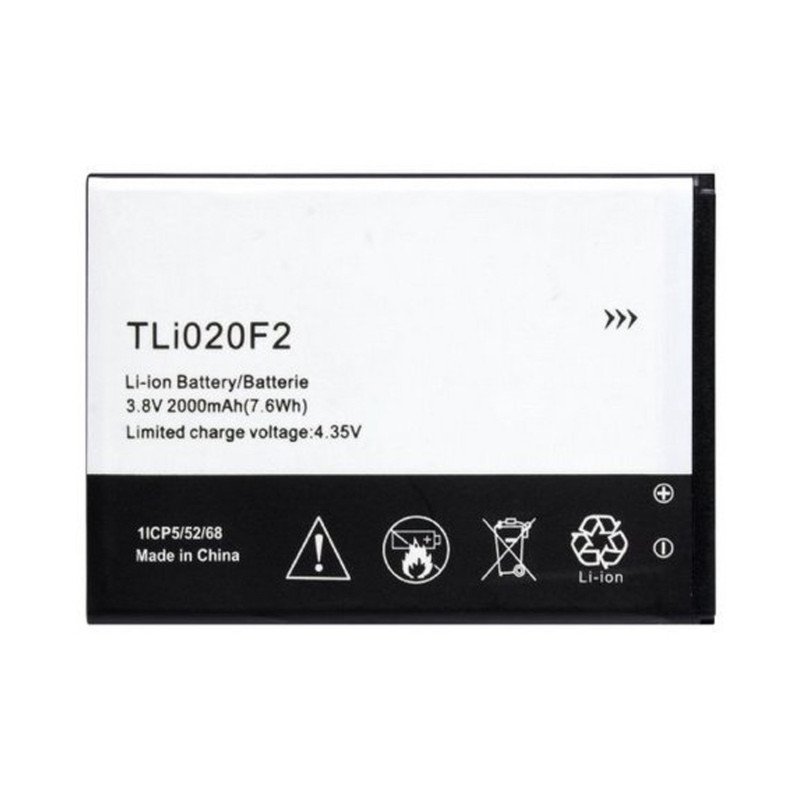 Μπαταρία Alcatel TLi020F2 για 7040T Fierce 2 / A564C Pop Icon - 2000mAh