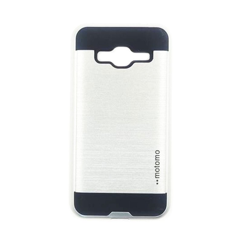 Θήκη Motomo Slim Aluminium για Samsung J320F Galaxy J3 2016 - Χρώμα: Ασημί
