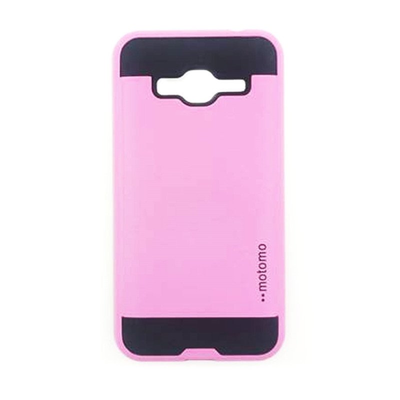 Θήκη Motomo Slim Aluminium για Samsung J320F Galaxy J3 2016  - Χρώμα: Ροζ