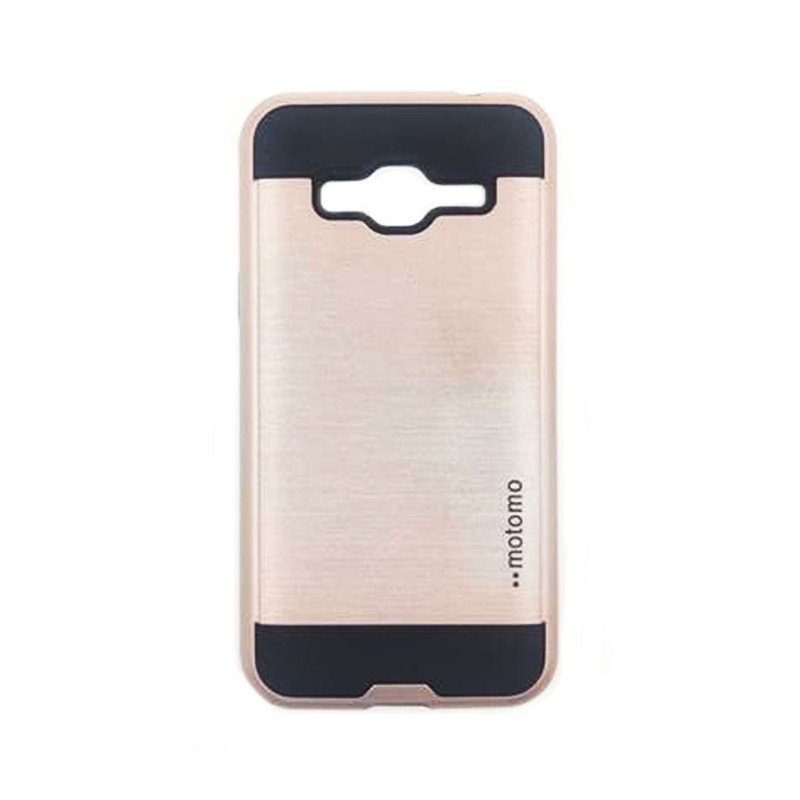 Θήκη Motomo Slim Aluminium για Samsung J320F Galaxy J3 2016 - Χρώμα: Χρυσό Ρόζ