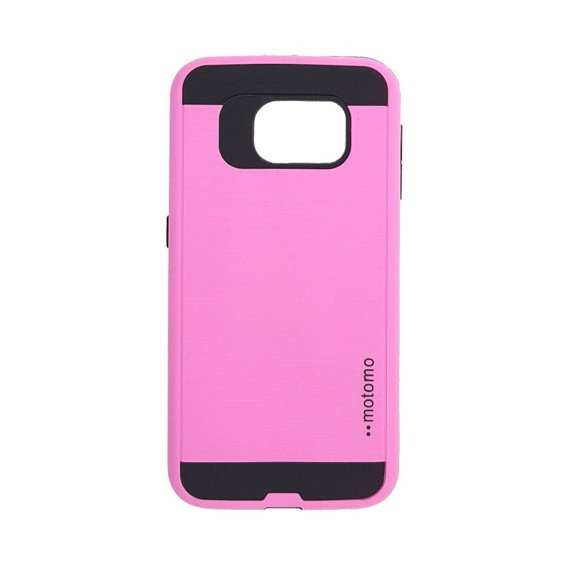 Θήκη Motomo Slim Aluminium για Samsung G920F Galaxy S6 - Χρώμα: Ροζ