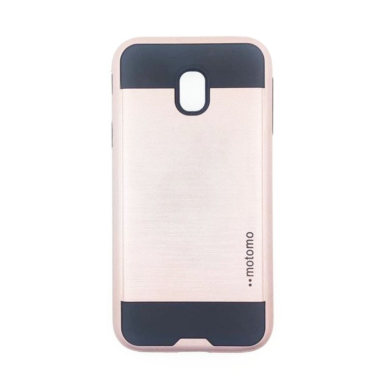 Θήκη Motomo Slim Aluminium για Samsung J530F Galaxy J5 2017 - Χρώμα: Χρυσό Ρόζ