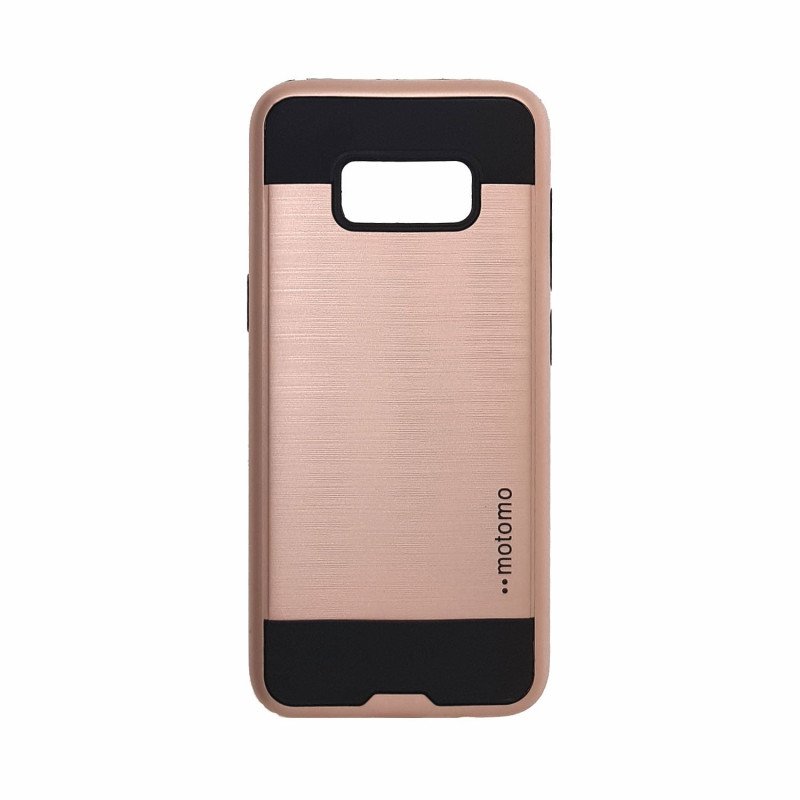 Θήκη Motomo Slim Aluminium για Samsung G950F Galaxy S8 - Χρώμα: Χρυσό Ρόζ