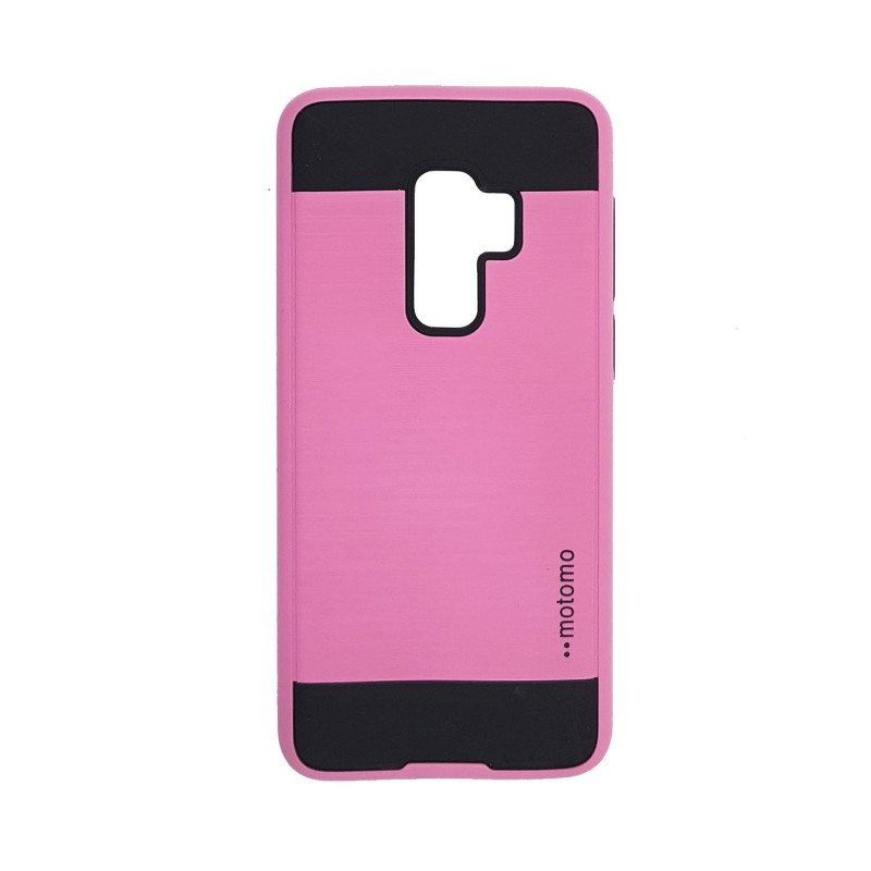Θήκη Motomo Slim Aluminium για Samsung G965F Galaxy S9 Plus  - Χρώμα: Ροζ