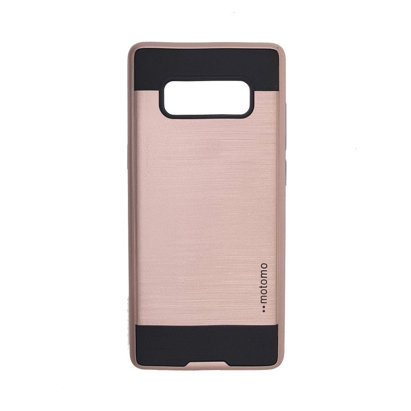 Θήκη Motomo Slim Aluminium για Samsung N950F Galaxy Note 8 - Χρώμα: Χρυσό Ρόζ