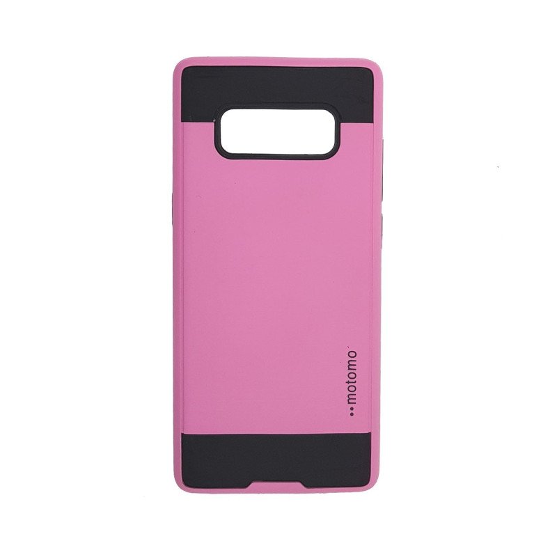 Θήκη Motomo Slim Aluminium για Samsung N950F Galaxy Note 8 - Χρώμα: Ροζ