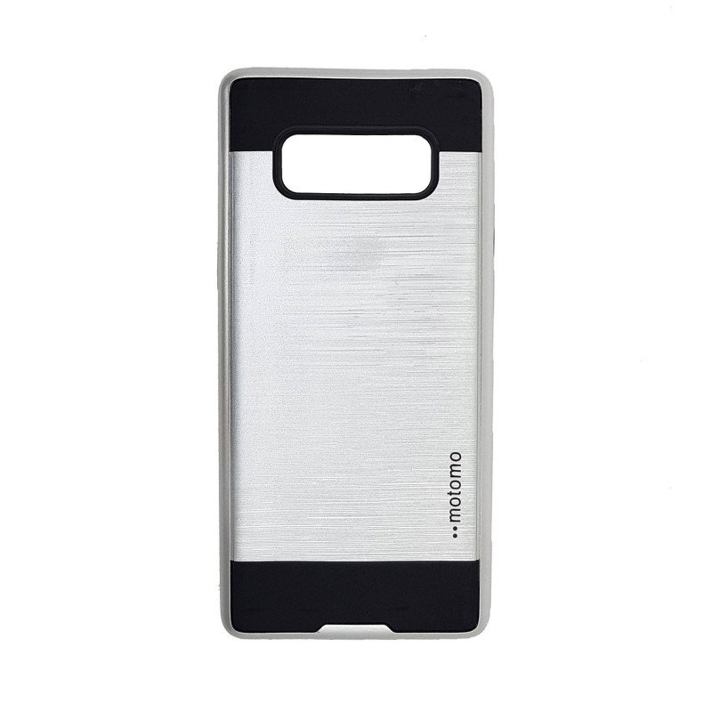 Θήκη Motomo Slim Aluminium για Samsung N950F Galaxy Note 8 - Χρώμα: Ασημί