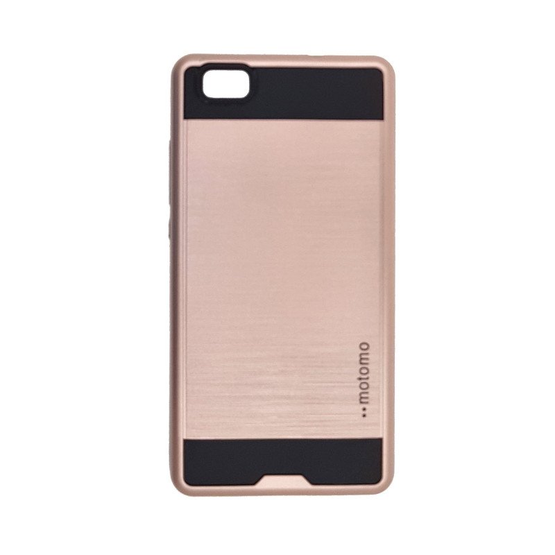 Θήκη Motomo Slim Aluminium για Huawei P8 Lite - Χρώμα: Χρυσό Ρόζ