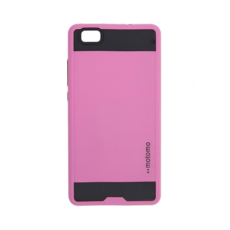 Θήκη Motomo Slim Aluminium για Huawei P8 Lite - Χρώμα: Ροζ