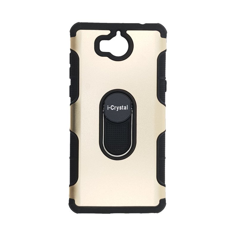 Θήκη Πλάτης I-Crystal για Huawei Y5 2017/Y5 III/Y5 3/Y6 2017 - Χρώμα : Χρυσό