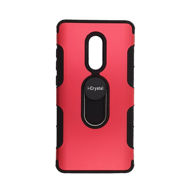Θήκη Πλάτης I-Crystal για Xiaomi Redmi Note 4/Note 4X - Χρώμα : Κόκκινο