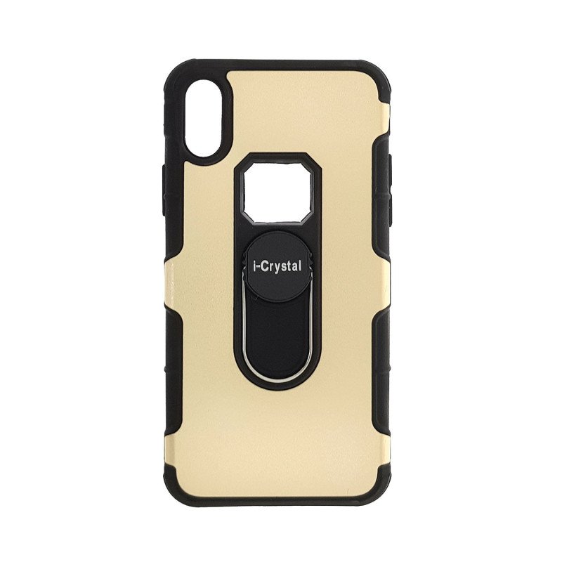 Θήκη Πλάτης I-Crystal για Apple iPhone X/Xs - Χρώμα : Χρυσό