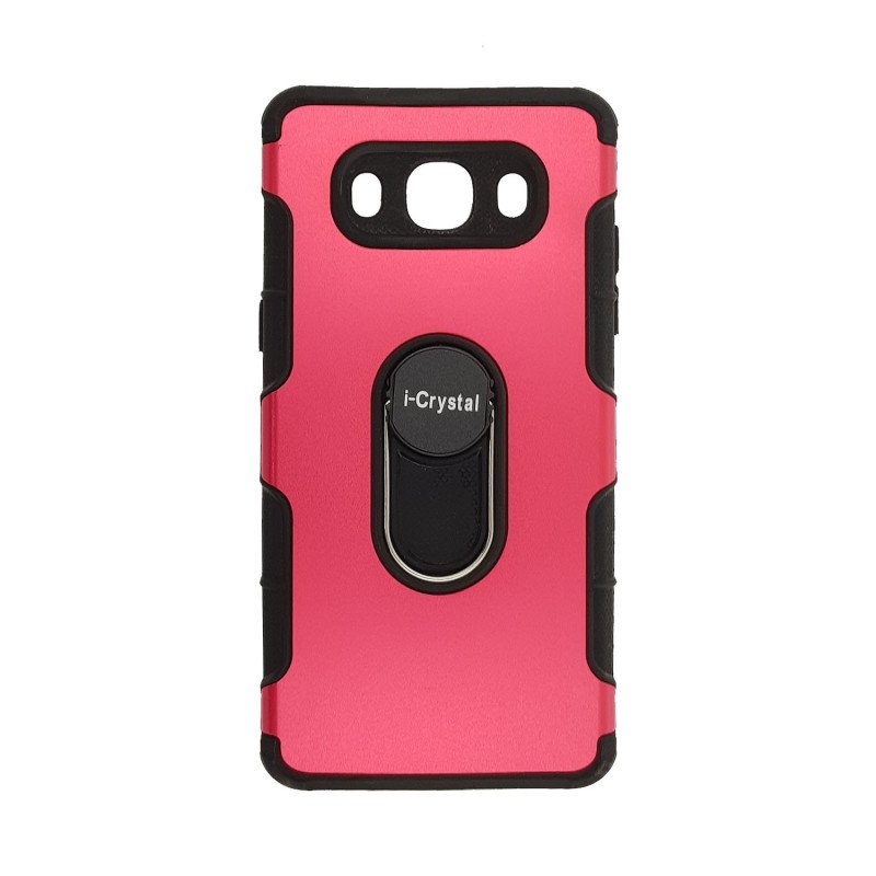Θήκη Πλάτης I-Crystal για Samsung J710F Galaxy J7 2016 - Χρώμα : Κόκκινο