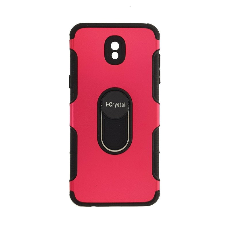 Θήκη Πλάτης I-Crystal για Samsung J530F Galaxy J5 2017 - Χρώμα : Κόκκινο