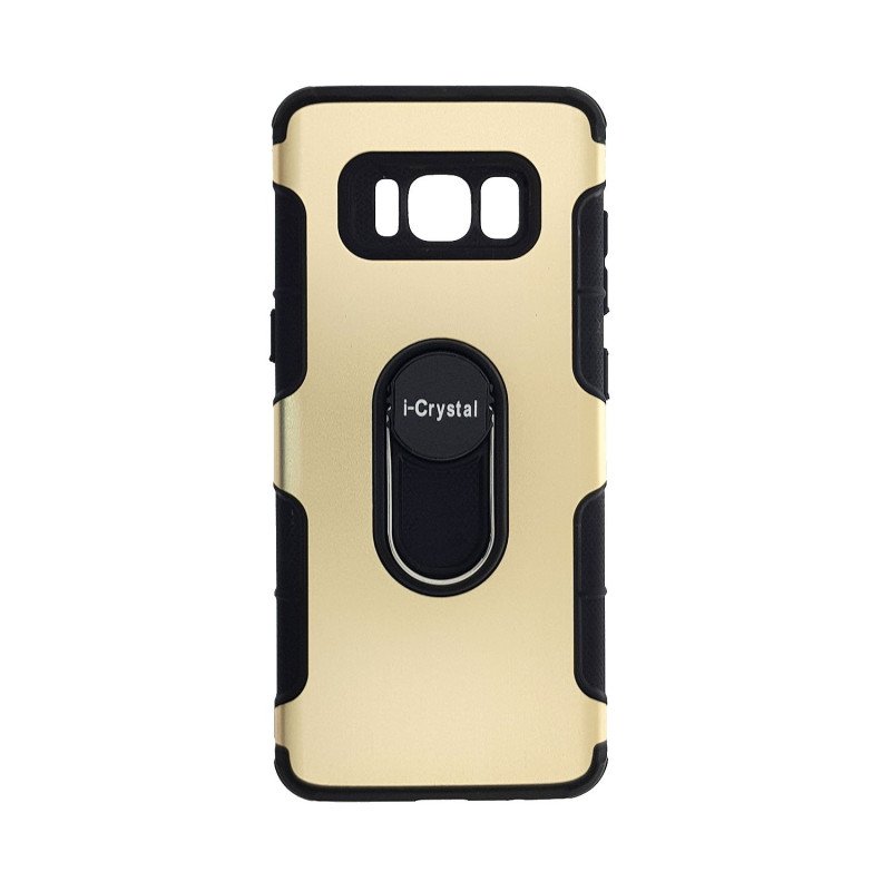 Θήκη Πλάτης I-Crystal για Samsung G955F Galaxy S8 Plus - Χρώμα : Χρυσό