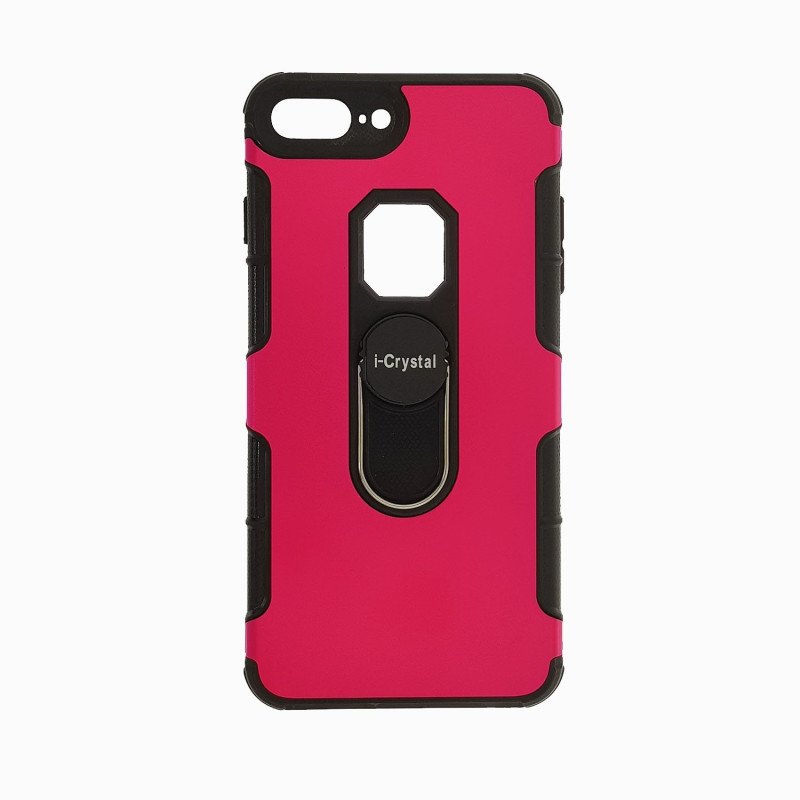 Θήκη Πλάτης I-Crystal για Apple iPhone 7 Plus/8 Plus 5.5 inches - Χρώμα : Κόκκινο