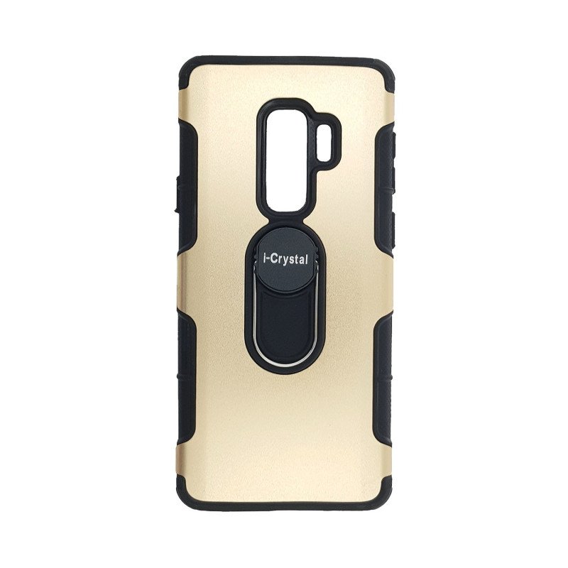 Θήκη Πλάτης I-Crystal για Samsung G965F Galaxy S9 Plus - Χρώμα : Χρυσό