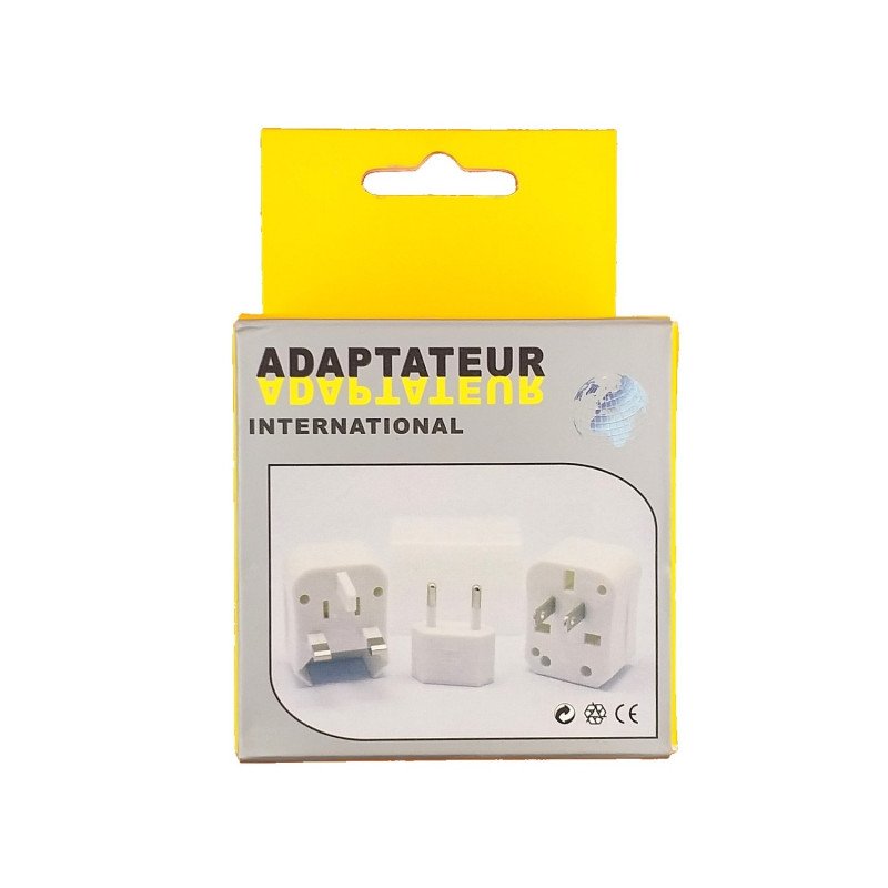 Travel Plug Adapter (OEM) International