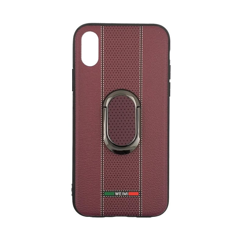 Θήκη Πλάτης Weimi Με Βάση Στήριξης για Apple iPhone X/Xs - Χρώμα: Μωβ