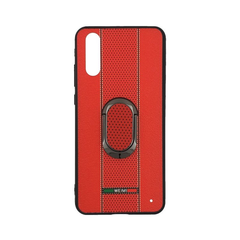 Θήκη Πλάτης Weimi Με Βάση Στήριξης για Huawei P20 - Χρώμα: Κόκκινο