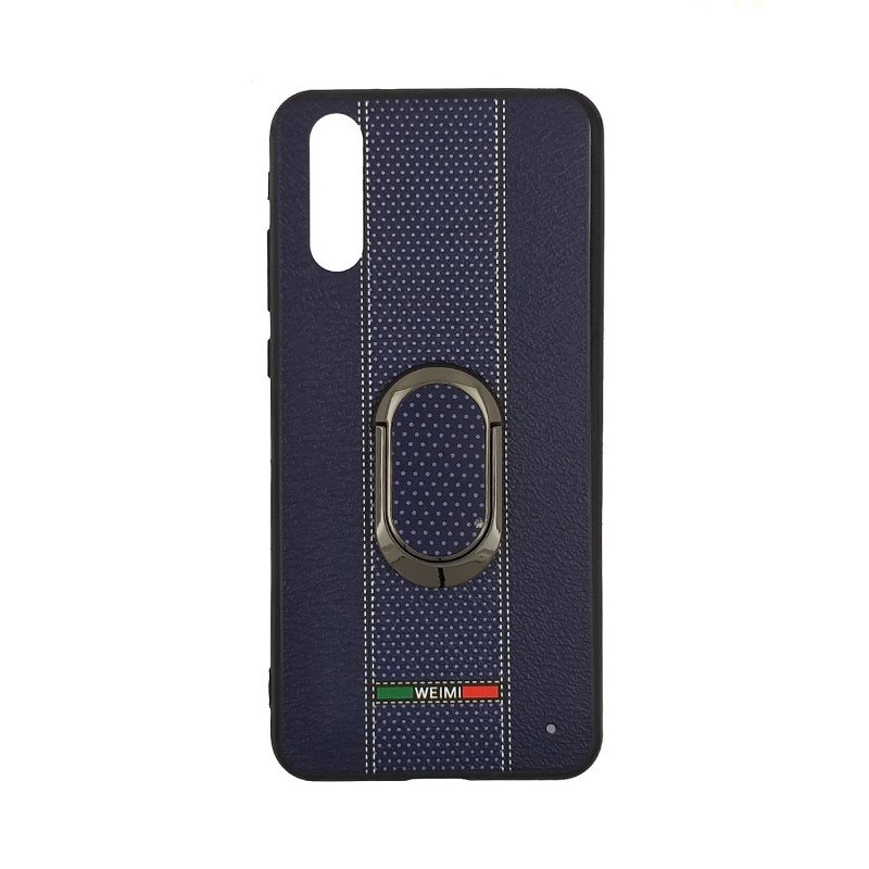 Θήκη Πλάτης Weimi Με Βάση Στήριξης για Huawei P20 - Χρώμα: Μπλε