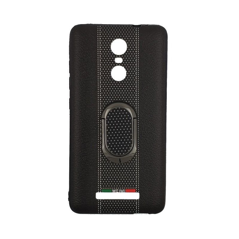 Θήκη Πλάτης Weimi Με Βάση Στήριξης για Xiaomi Redmi Note 3 - Χρώμα: Μαύρο