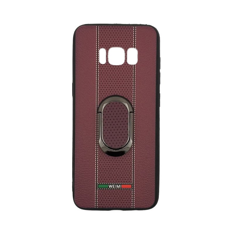 Θήκη Πλάτης Weimi Με Βάση Στήριξης για Samsung G950F Galaxy S8 - Χρώμα: Μωβ