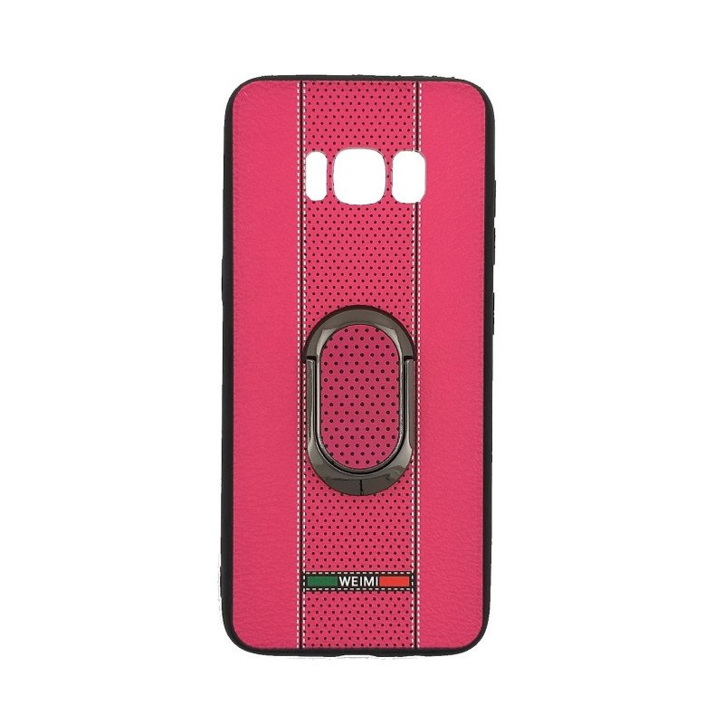 Θήκη Πλάτης Weimi Με Βάση Στήριξης για Samsung G950F Galaxy S8 - Χρώμα: Ροζ