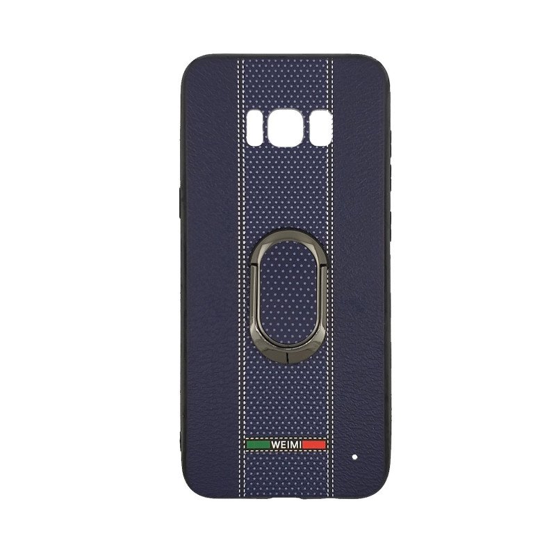 Θήκη Πλάτης Weimi Με Βάση Στήριξης για Samsung G955F Galaxy S8 Plus - Χρώμα: Μπλε