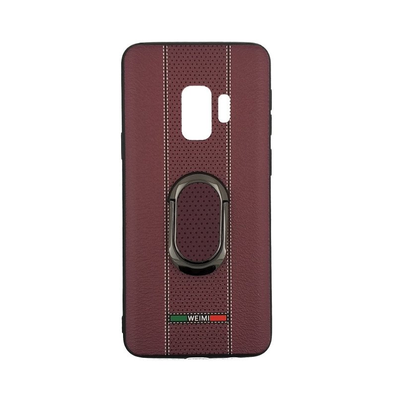 Θήκη Πλάτης Weimi Με Βάση Στήριξης για Samsung G960F Galaxy S9 - Χρώμα: Μωβ
