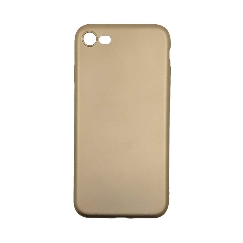 Θήκη Πλάτης Σιλικόνης για Apple iPhone 7 Plus/8 Plus 5.5 inches - Χρώμα: Χρυσό