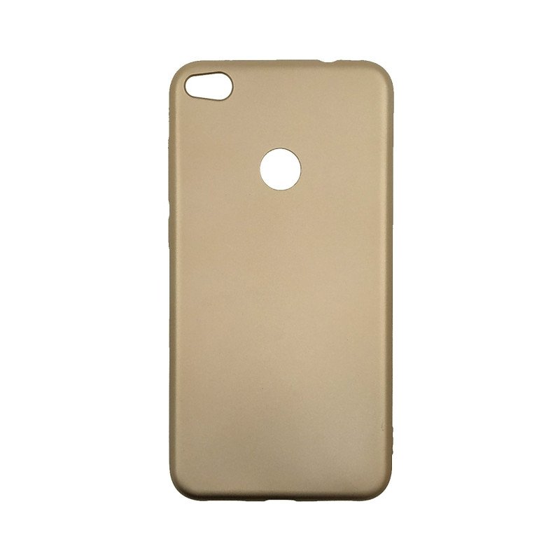 Θήκη Πλάτης Σιλικόνης για Huawei P8 Lite 2017/P9 Lite 2017 - Χρώμα: Χρυσό