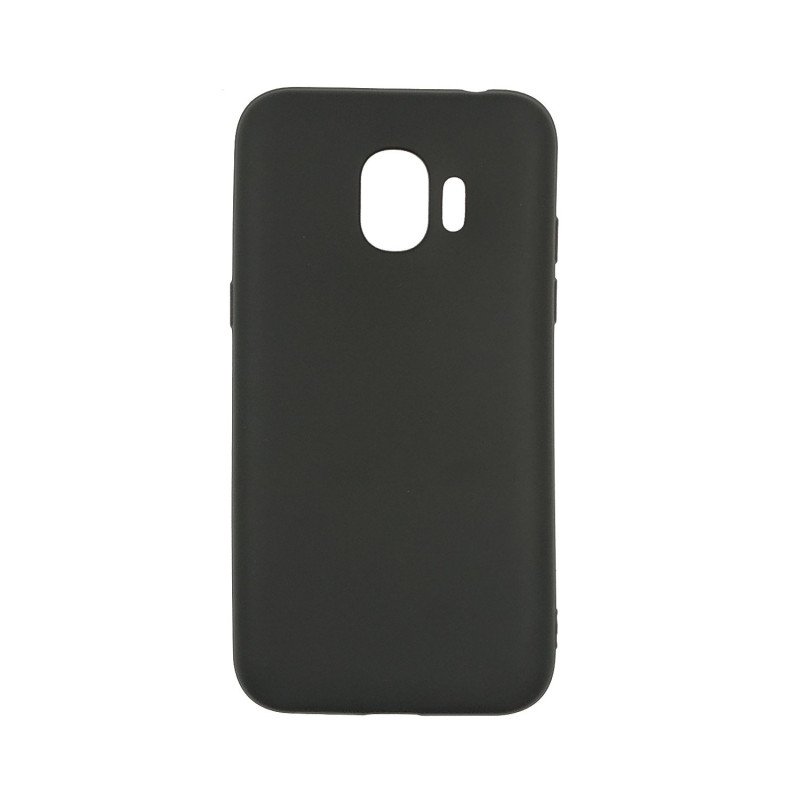 Θήκη Πλάτης Σιλικόνης για Samsung J250F Galaxy J2 2018/J2 Pro 2018 - Χρώμα: Μαύρο