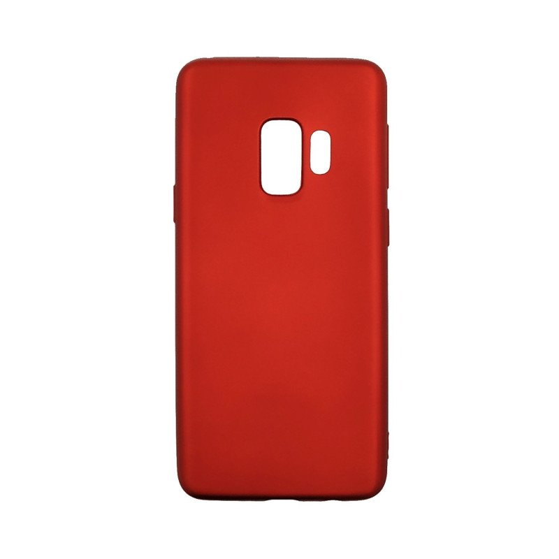 Θήκη Πλάτης Σιλικόνης για Samsung G960F Galaxy S9 - Χρώμα: Κόκκινο
