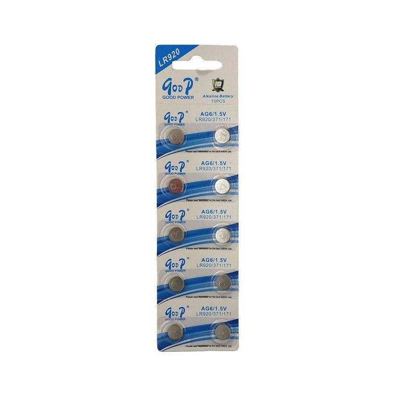 Μπαταρίες  AG6/1.5V - LR920 (10 τμχ)