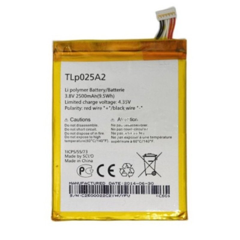 Μπαταρία Alcatel TLp025A4 για One Touch 8000D - 2500mAh