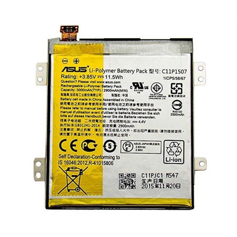 Μπαταρία Asus C11P1507 for Zenfone Zoom ZX551ML - 3000mAh