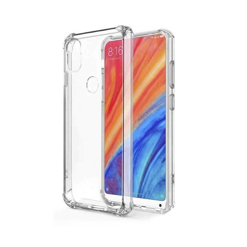 Θήκη Πλάτης Σιλικόνης Anti Shock 0.5mm για Xiaomi Mi Mix 2S - Χρώμα: Διάφανο