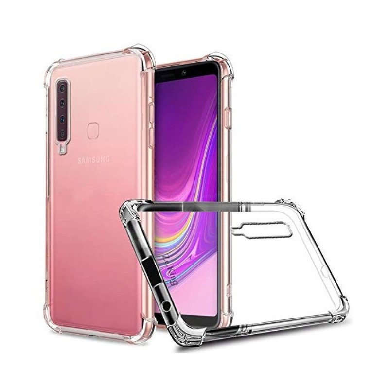 Θήκη Πλάτης Σιλικόνης Anti Shock 0.5mm για Samsung A920F Galaxy A9 2018 - Χρώμα: Διάφανο